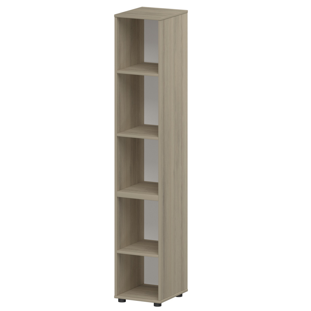 Стеллаж высокий узкий К-932 Кронберг 360x420x2000 Приоритет — 2