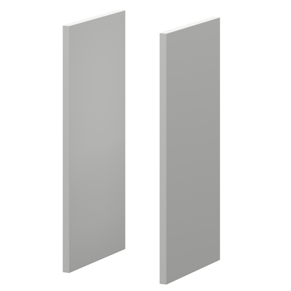 Боковины декоративные KZD-28B Белый 384x50x784 Кортез — 2