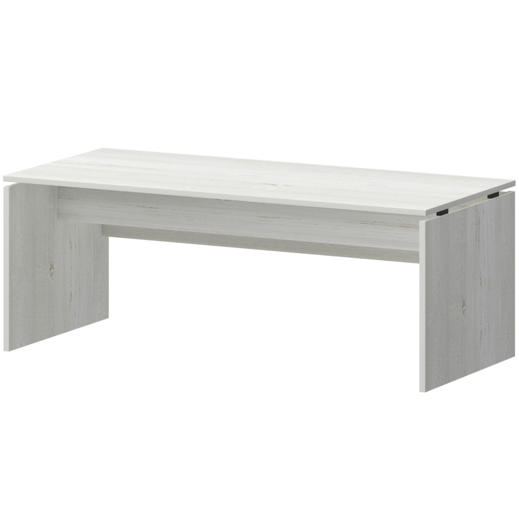 Стол рабочий НТ-180.Ч Сосна винтер 1800x730x757 Аргентум — 2