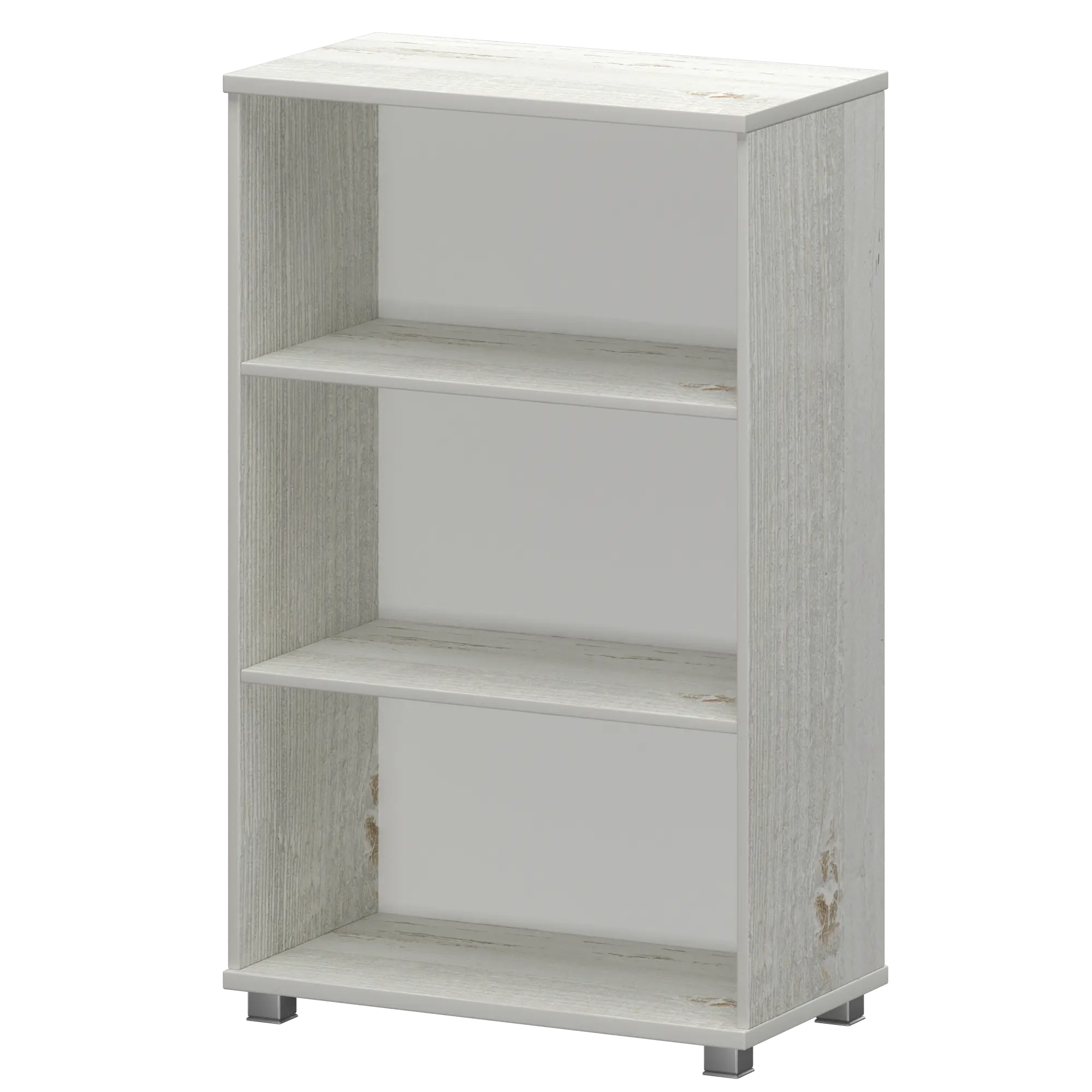 Стеллаж низкий НТ-480 Сосна винтер 788×442×1283 Аргентум
