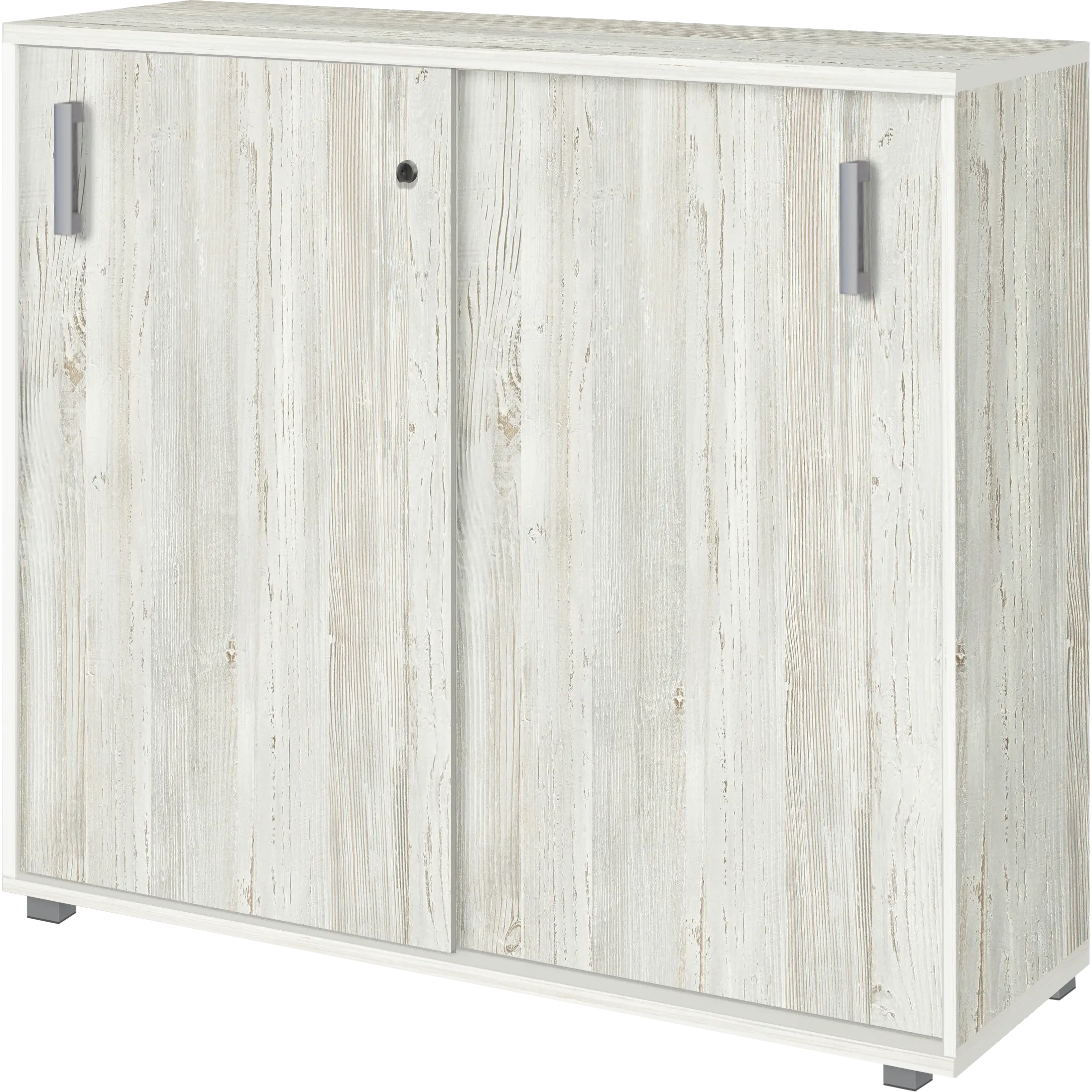 Тумба-купе НТМ-15.12 Сосна винтер 1496×442×1283 Аргентум