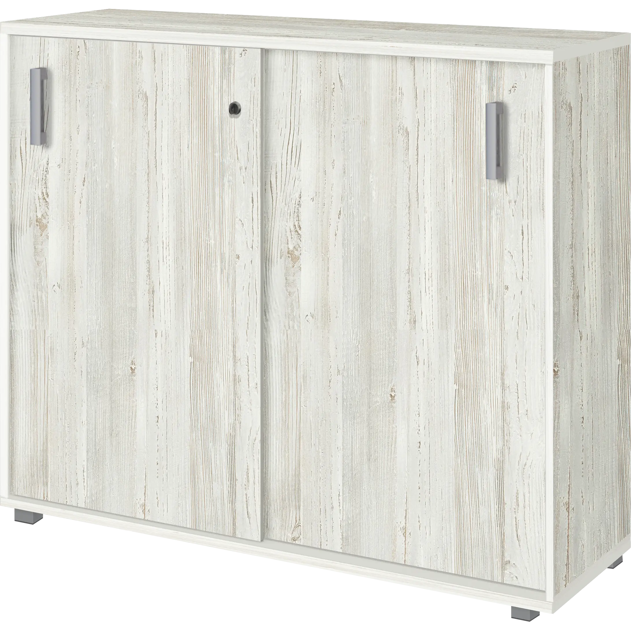 Тумба-купе НТМ-7.7 Сосна винтер 730×442×750 Аргентум
