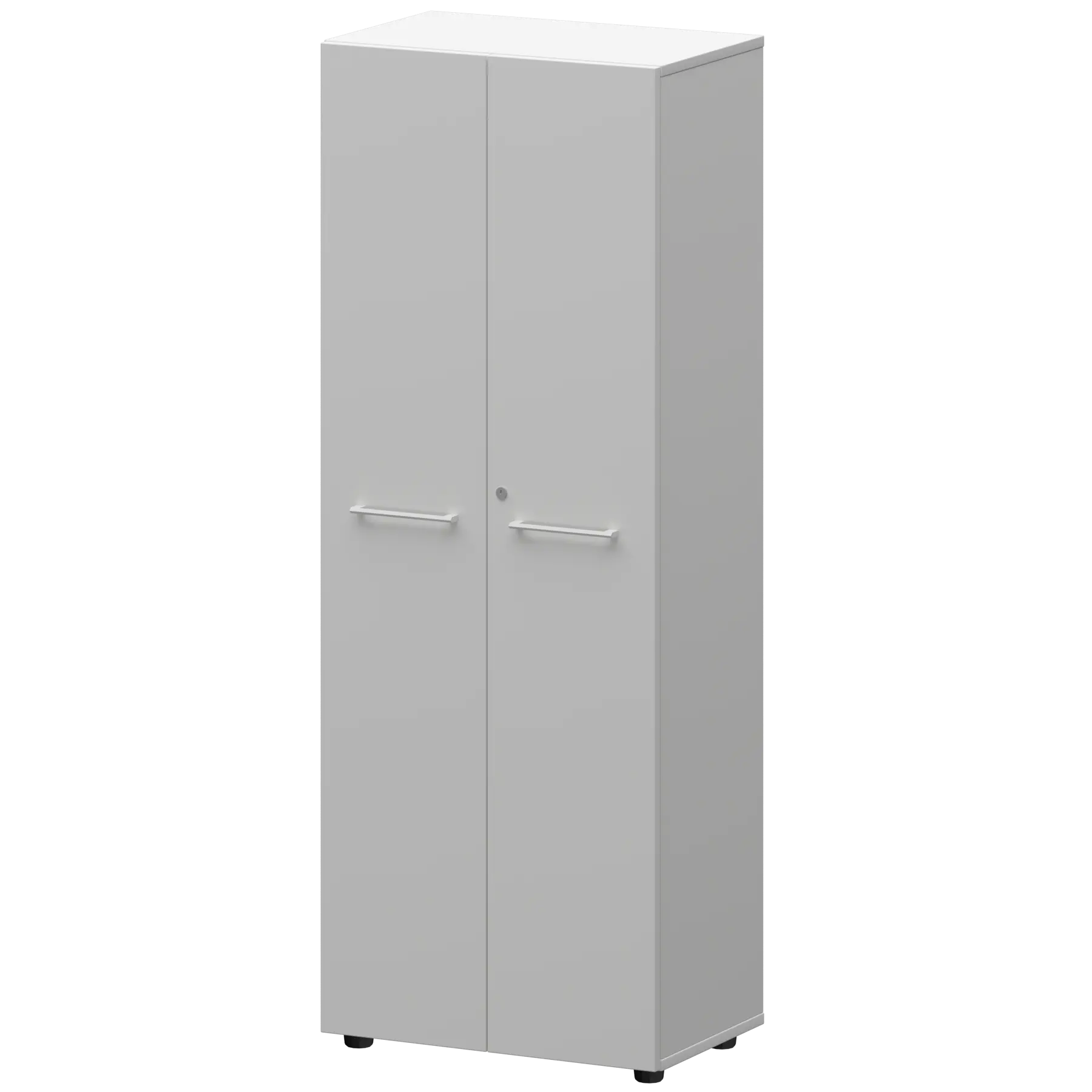 Шкаф для одежды KZS-46(Б) Белый 598×380×1595 Кортез