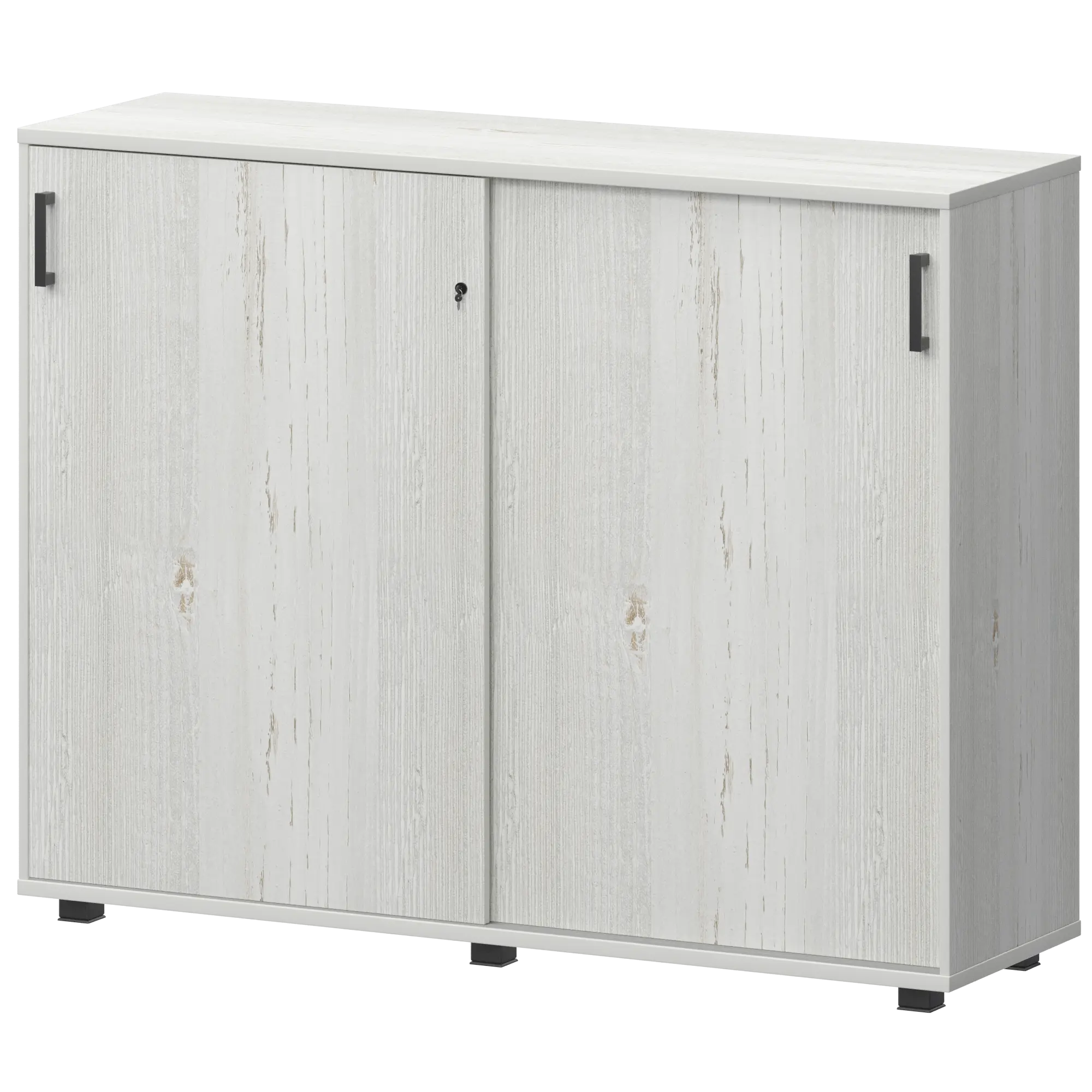 Тумба-купе НТМ-15.12.Ч Сосна винтер 1496×442×1283 Аргентум